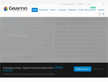 Tablet Screenshot of graffio.pl
